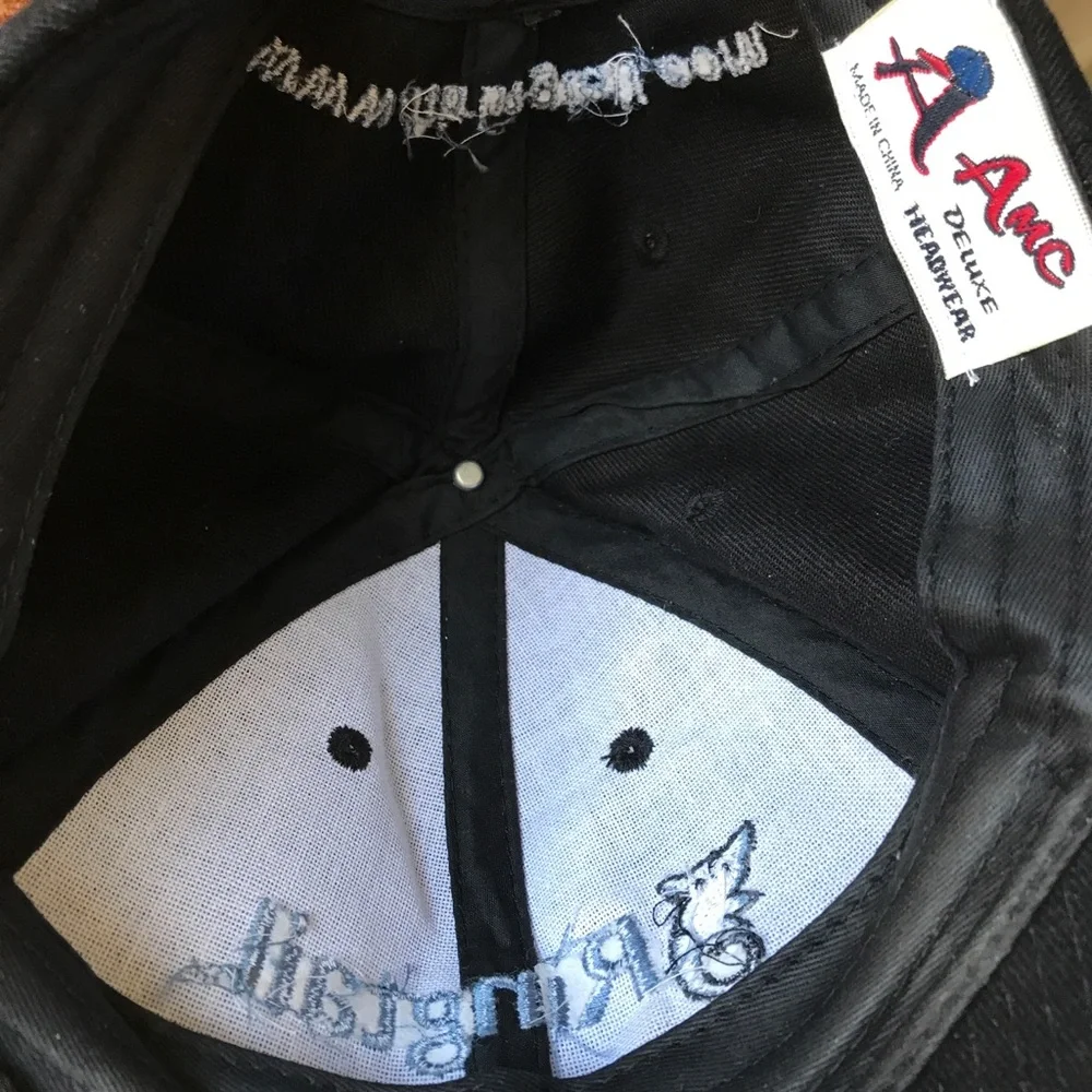 Cloth Ringtail baseball hat w/ adjustable Velcro. Great protection from the sun!